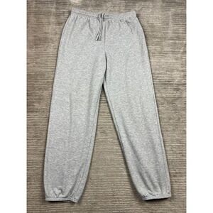 Mission Ridge Sweatpants Mens M Gray Fleece Joggers Elastic Waist Relaxed Fit